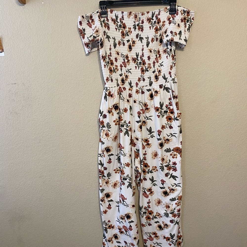 Floral jumpsuit